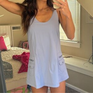 FP Movement by Free People Light Blue Mini Dress